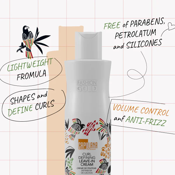 Curl Defining LEAVE-IN Cream - CAPULANA 300ml/ 10,1 fl oz - Image 3
