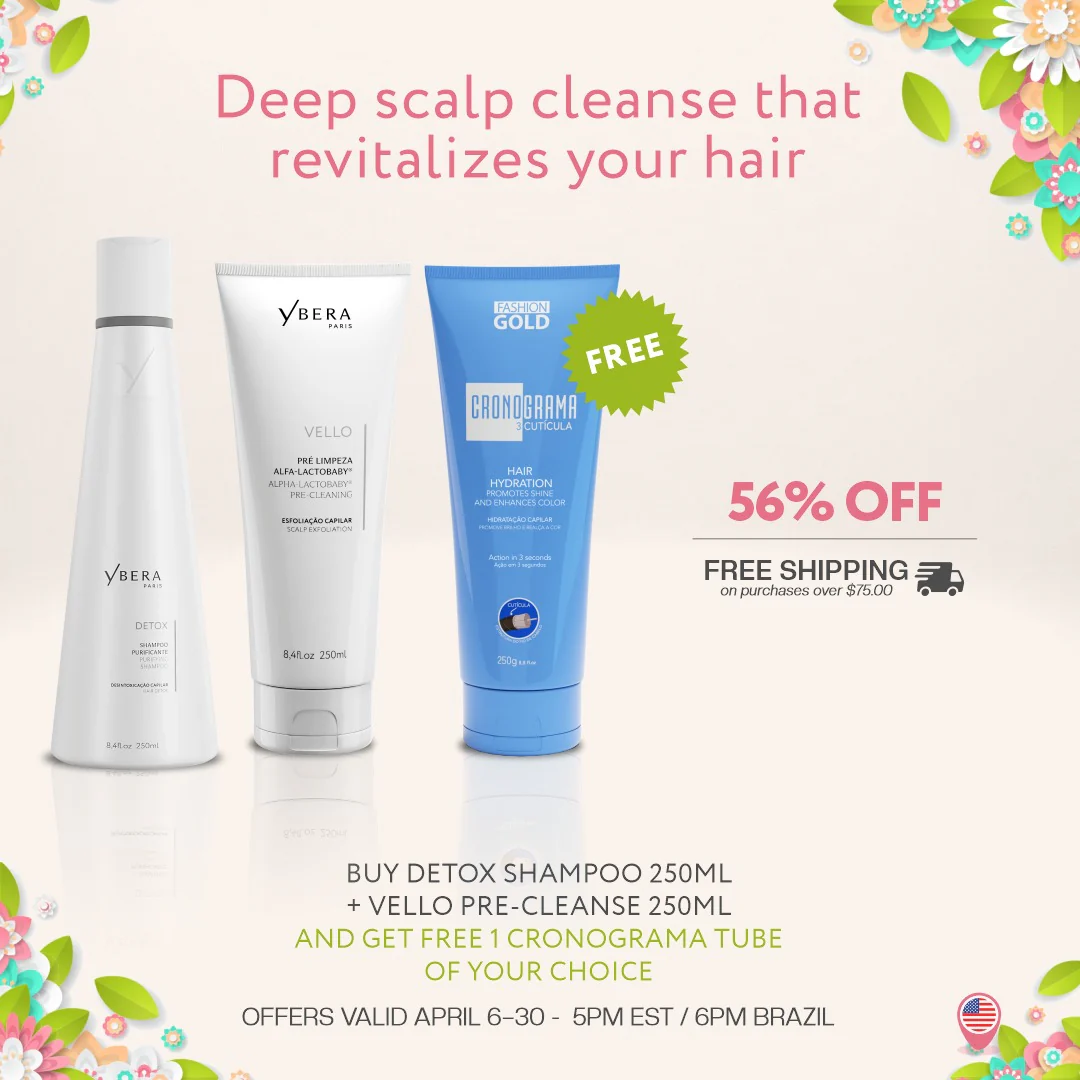 Scalp Detox Kit | Deep Cleansing + Pre-Cleanse + FREE Cronograma Treatment
